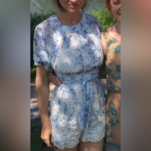 Zimmermann two piece short set, size 0